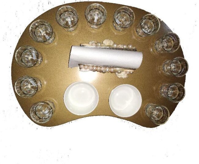 Tequila Shot Glass Platters